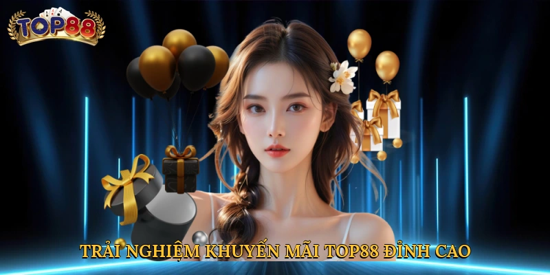 Trải nghiệm khuyến mãi Top88 đỉnh cao